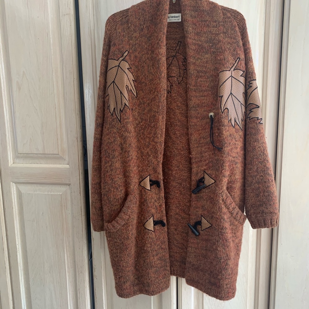 Tony Lambert extra long wool sweater